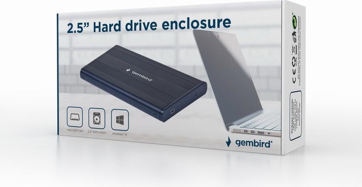 Actual product image Gembird EE2-U2S-5 (2.5")