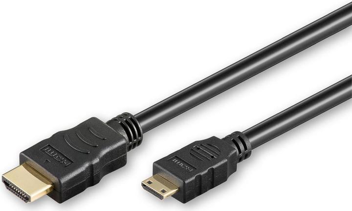 Produktbild MicroConnect mini HDMI (Typ C) — HDMI (Typ A) (3 m, HDMI)