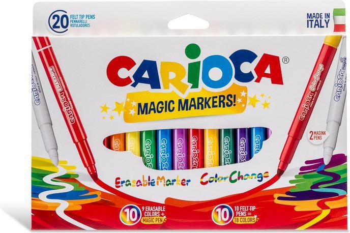 Produktbild Carioca Magic Markers (Mehrfarbig, 20 x)