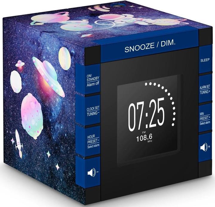 Produktbild Bigben Radiowecker RR70 Galaxy