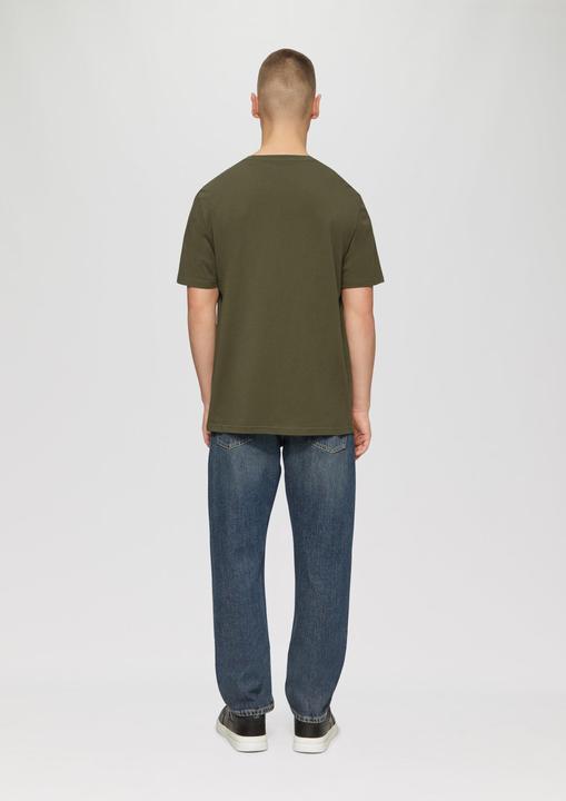 Produktbild S.Oliver T-Shirt Basic Rundhals T-Shirt mit Frontprint (L)