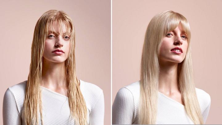 Actual product image Dyson Airstrait Samtrot/Gold (Straightening iron)