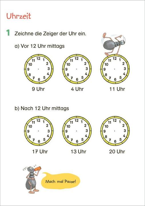 Produktbild Tessloff Fit für Mathe 1. Klasse. Mein 5-Minuten-Block (Deutsch, Werner Zenker, Guido Wandrey, 2023)