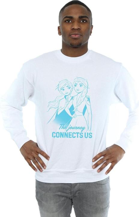Image du produit Disney - Sweat FROZEN ELSA AND ANNA THE JOURNEY CONNECTS US - Homme (XXL)