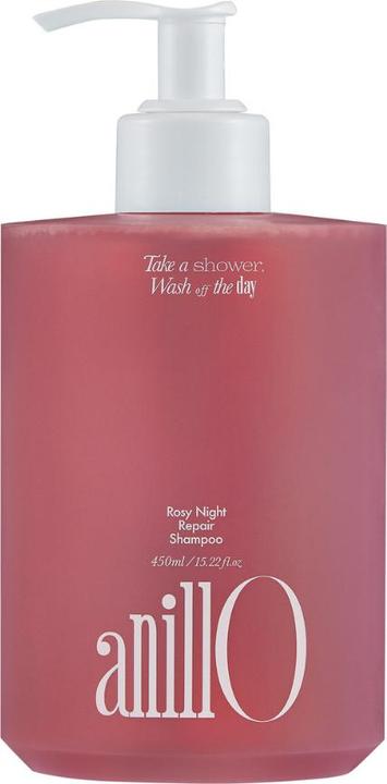 Immagine prodotto Anillo Shampoo Riparatore Notturno alla Rosa contro la Forfora e i Danni (Shampoo liquido, 450 ml)
