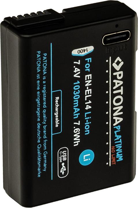 Actual product image Patona Platinum (Rechargeable battery)
