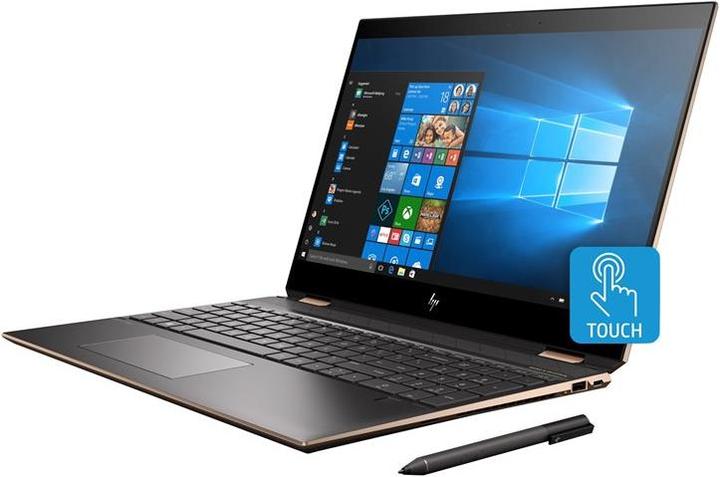 Produktbild HP Spectre x360 15-df0850nz (15.60", 1000 GB, 16 GB, CH, Intel Core i7-8750H)