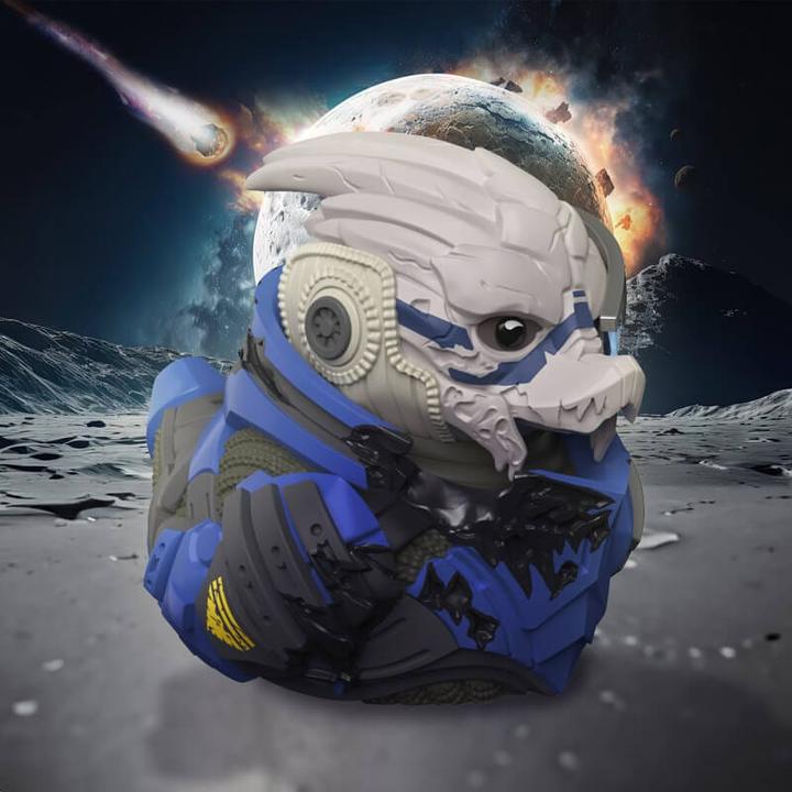 Actual product image Numskull TUBBZ Collectible Duck - Mass Effect Garrus in Box 9cm