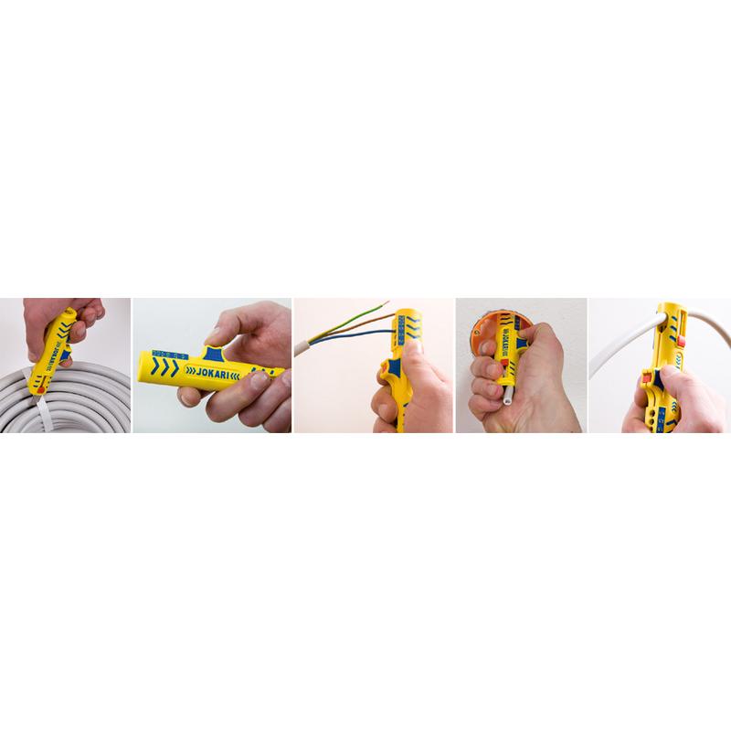 Thumbnail - Jokari, Zange, Kabelöffner und -Abisolierer (124 mm)