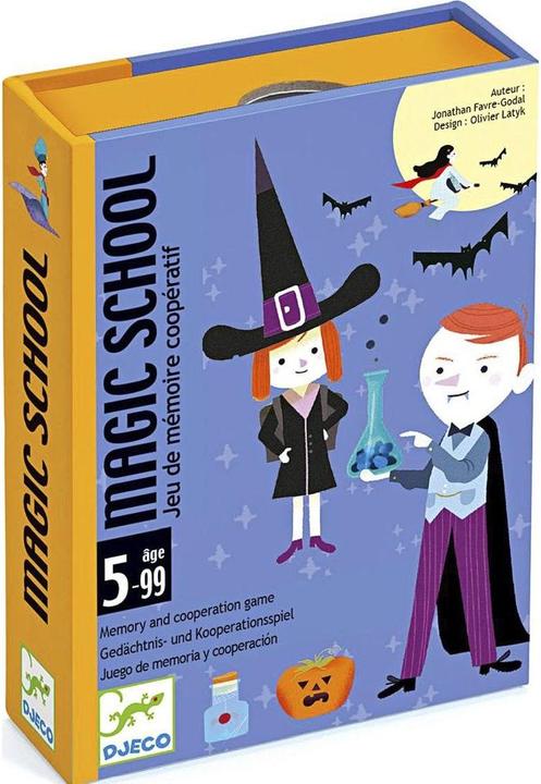 Actual product image Djeco Magic School (Italian, English, German, French)