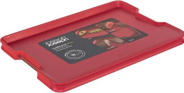 Produktbild Joseph Joseph Cut & Carve Plus Schneidebrett Gross - Rot
