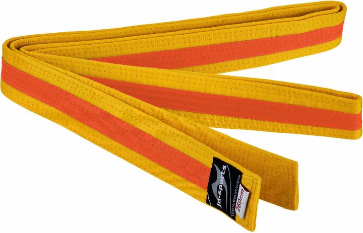 Image du produit Ju-Sports Ceinture de Budo jaune/orange/jaune