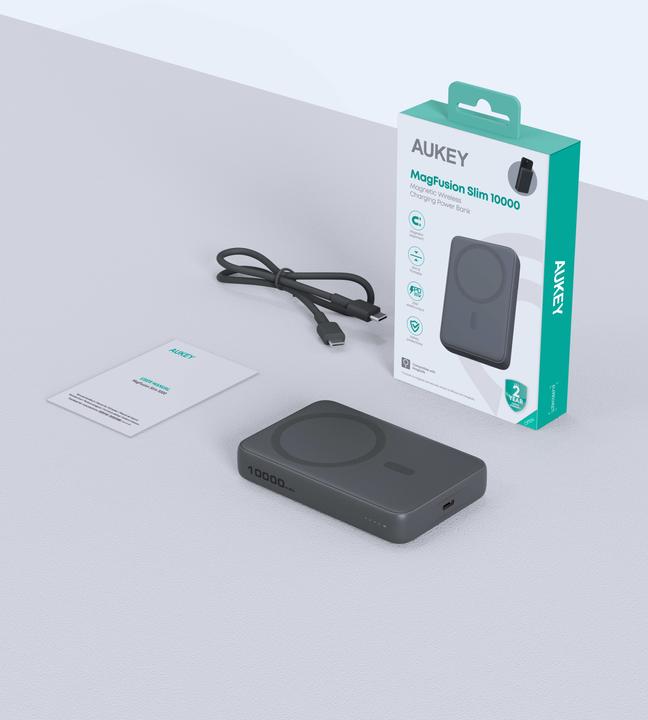 Actual product image Aukey MagFusion Slim (10000 mAh, 20 W, 38.50 Wh)
