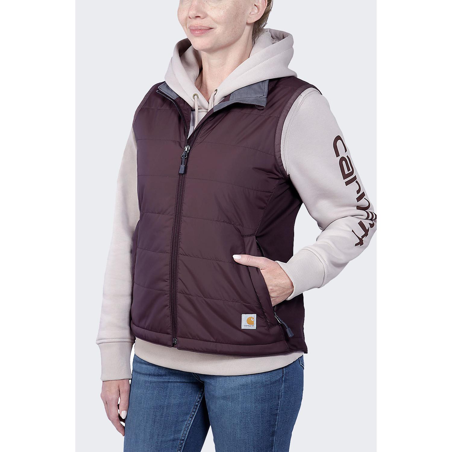 Carhartt, Donne, Gilet, Kamizelka Rain Defender Insu Blackberry, Nero, (XL)