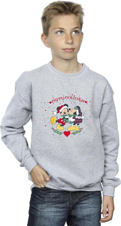 Produktbild Disney Mickey Mouse Mickey Minnie Christmas Sweatshirt Jungen (140, 146)
