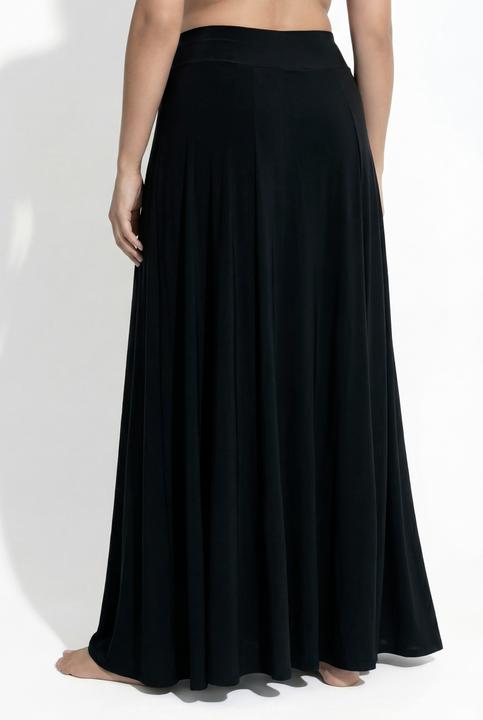 Produktbild Ulla Popken Maxirock, Stretch, Elastikbund, überlappende Bahnen (46)