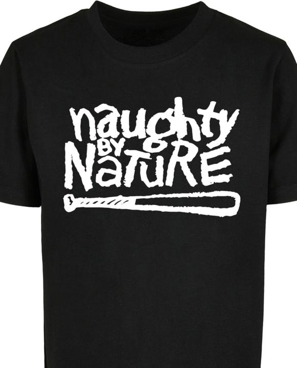 Produktbild Merchcode Kids Naughty By Nature - Logo Basic Tee 2.0 - 160411 (122, 128)