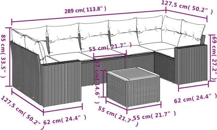 Produktbild vidaXL Alexis