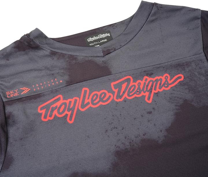 Immagine prodotto Troy Lee Designs Skyline SS Jersey, Flared, carbon, youth M (M)