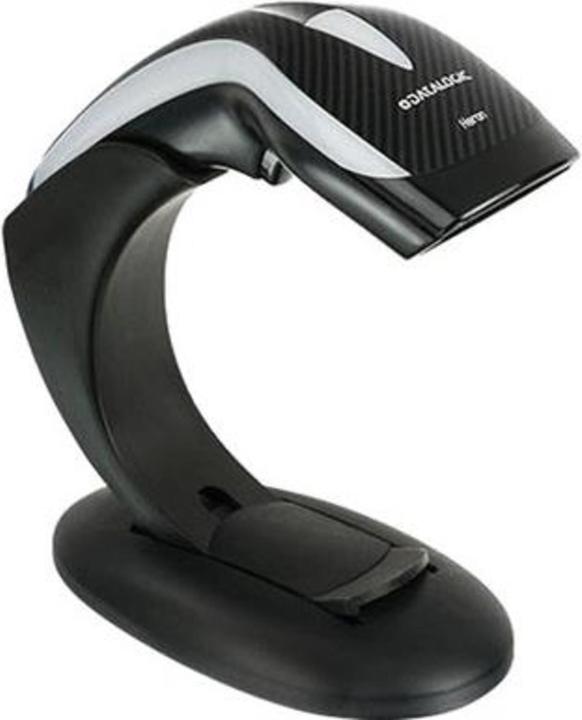 Produktbild Datalogic Heron Hd3430 2d Scnr USB Kit Stand Blk In Nms In Perp