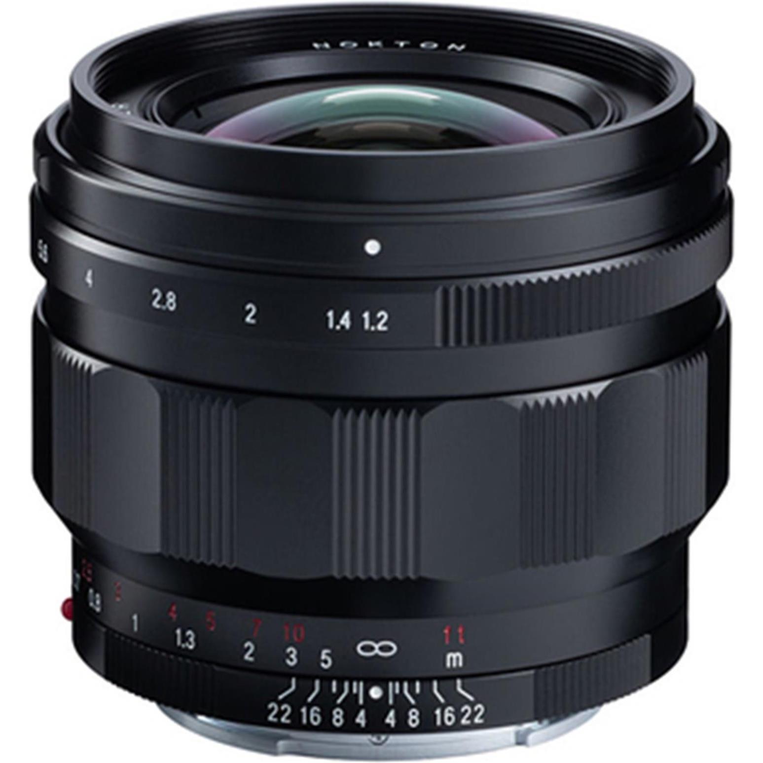 Voigtländer Nokton 50 mm / 1.2 asph. schwarz (Sony E, Vollformat), Objektiv, Schwarz