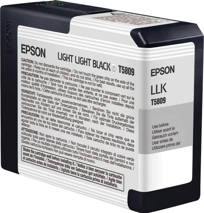 Actual product image Epson T5809 (GY, FC)