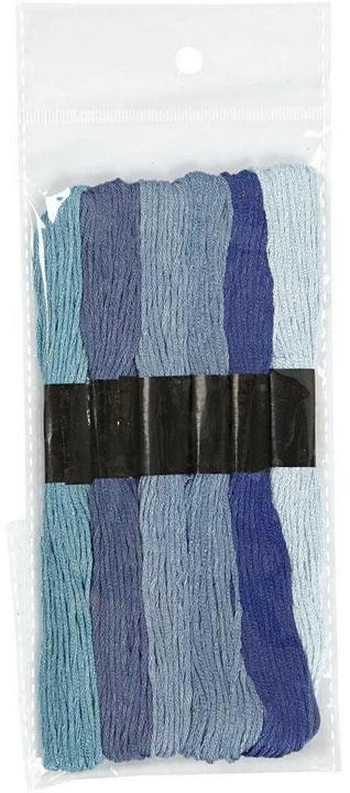 Actual product image Creativ Company Embroidery thread cotton blue