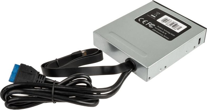 Produktbild Icy Box IcyBox MultiReader 4xCard 2xUSB 3.0 IB-865a (USB)