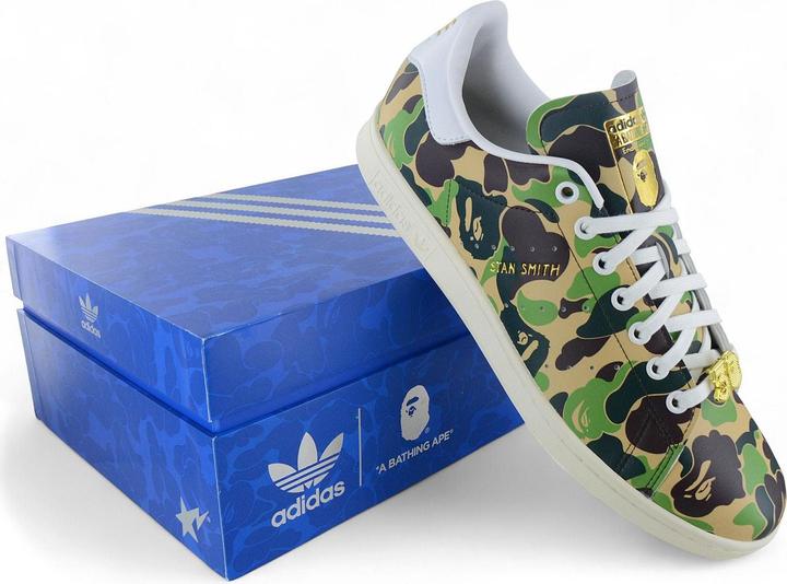 Actual product image Adidas Stan Smith x BAPE (42)