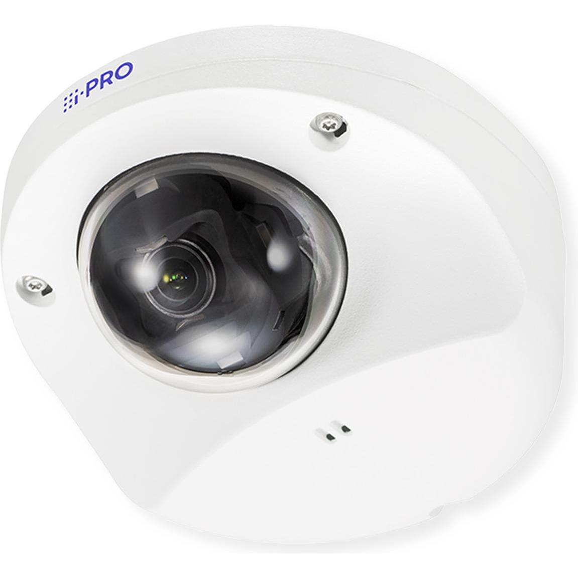 i-Pro WV-S32302-F2L, 2MP AI INDOOR VANDAL Compact dome Network Camera, Netzwerkkamera, Weiss