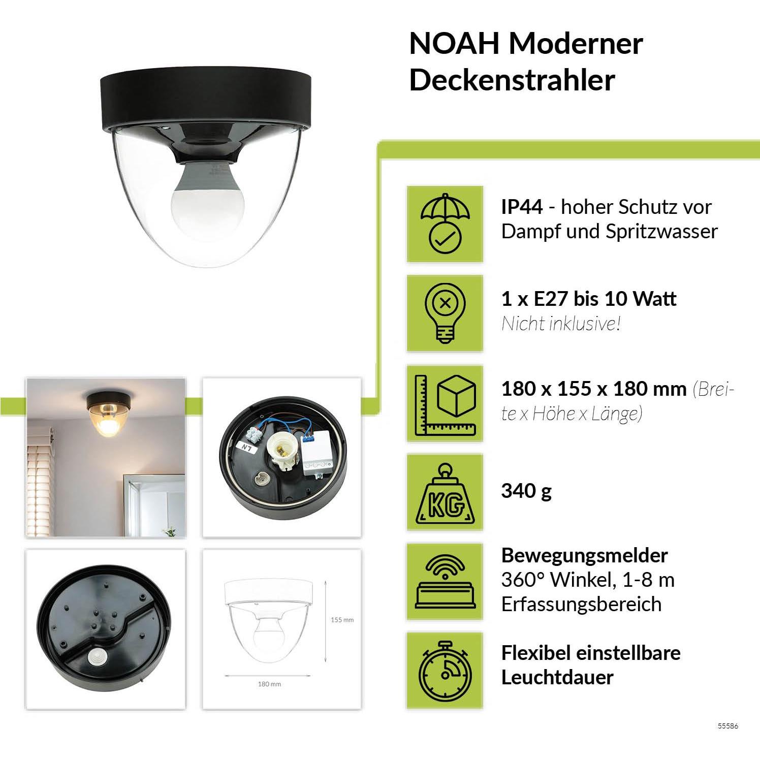 Thumbnail - Licht-Erlebnisse, Wandleuchte + Deckenleuchte, Maira (E27)