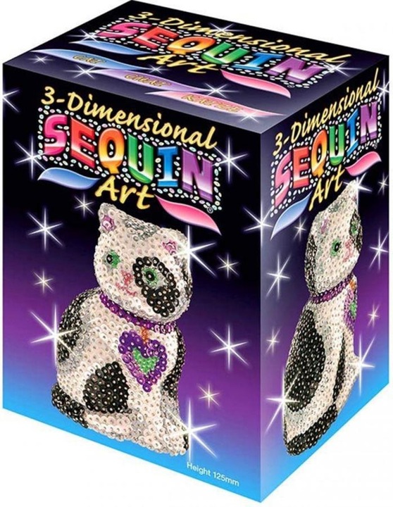 Produktbild KSG 3D Sequin Katze