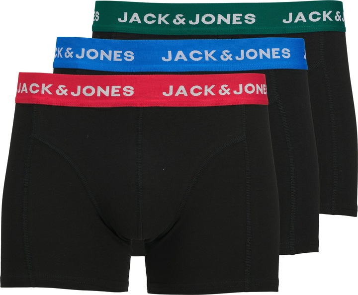 Jack & Jones 3er-pack Boxershorts Boxershorts (M, 3er Pack)