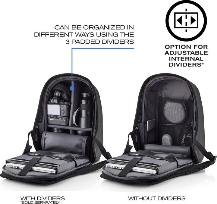 Image du produit XD Design P705.715 Sac à dos Sac à dos décontracté Navy Fibre (21.50 l)