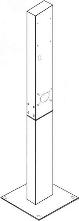 Actual product image GreenCell Stand mounting post for wallbox