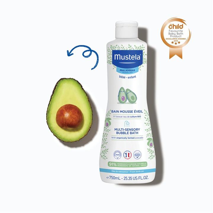 Image du produit Mustela Bain à bulles multisensoriel