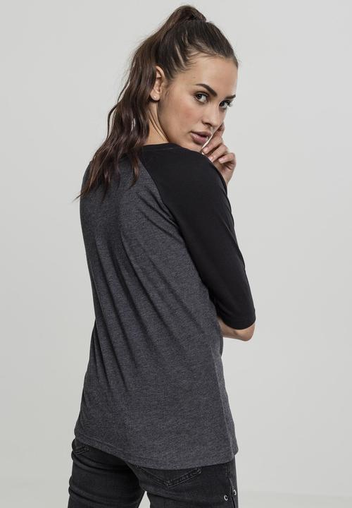 Produktbild Urban Classics Ladies 3/4 Contrast Raglan Tee (S)