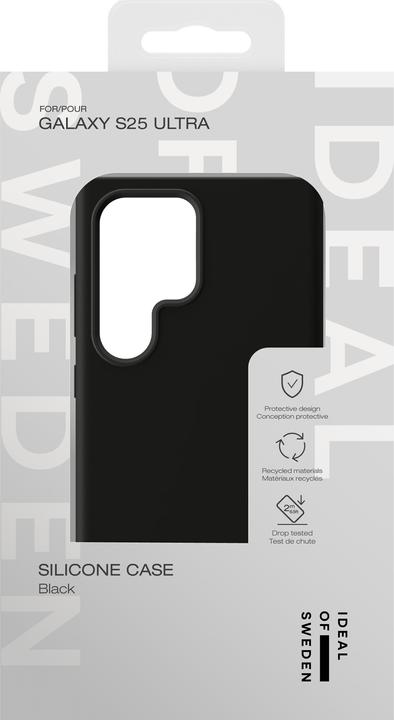 Produktbild iDeal Of Sweden Galaxy S25 Ultra Silicone Case - Black (Samsung Galaxy S25 Ultra)