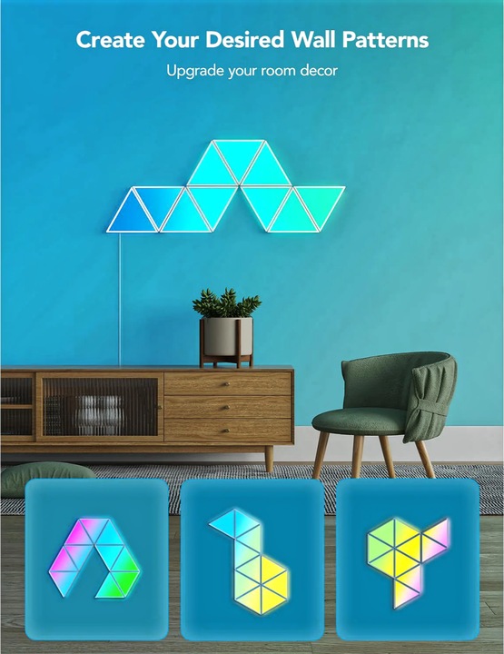 Produktbild Govee Triangle (0 lm)
