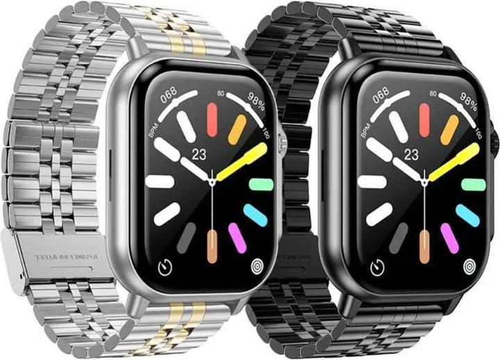 Actual product image Hoco Other Computer Accessory Smartwatch 2,02" TFT with call function DYD02 gold and silver