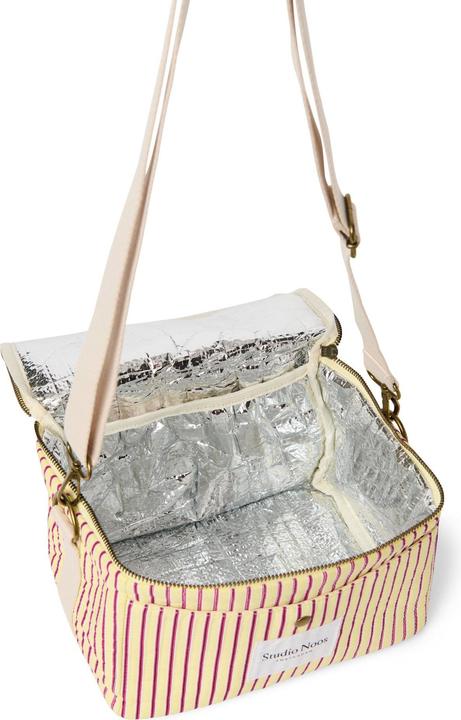 Actual product image Studio Noos Poplin Striped Kühltasche Butter Yellow