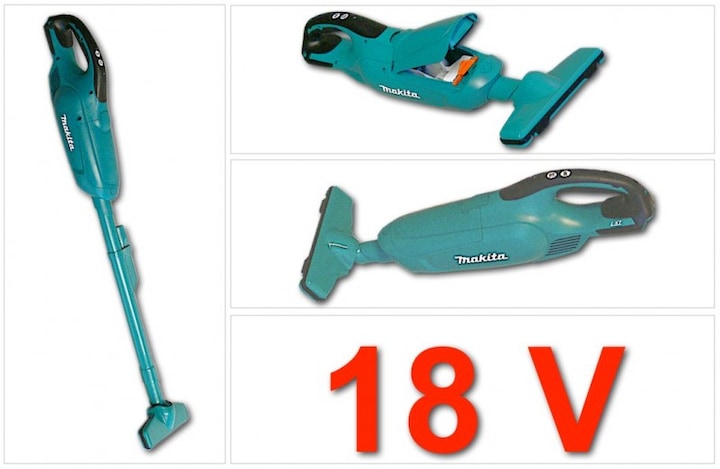 Actual product image Makita Battery-operated hoover