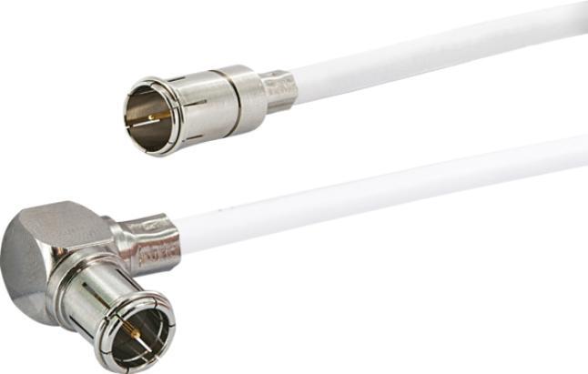 Actual product image Schwaiger 1.5m modem connection cable FC: Mini-Dat Connector (90 dB, Antenna cable)