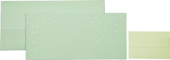 Produktbild Stewo Geschenkkarte Yvie 258153734 mint 11x23cm (1 Stk.)