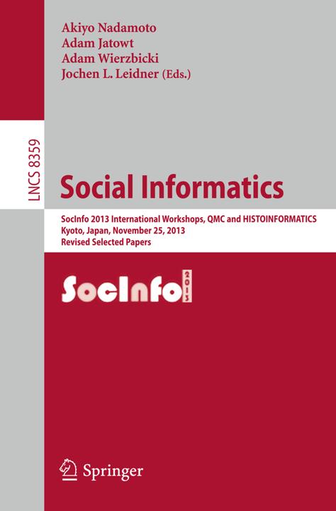 Social Informatics (Englisch, 2014)