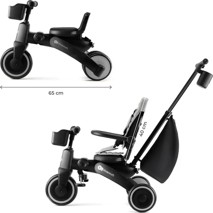 Actual product image KinderKraft Tricycle JAZZ 2 GREY