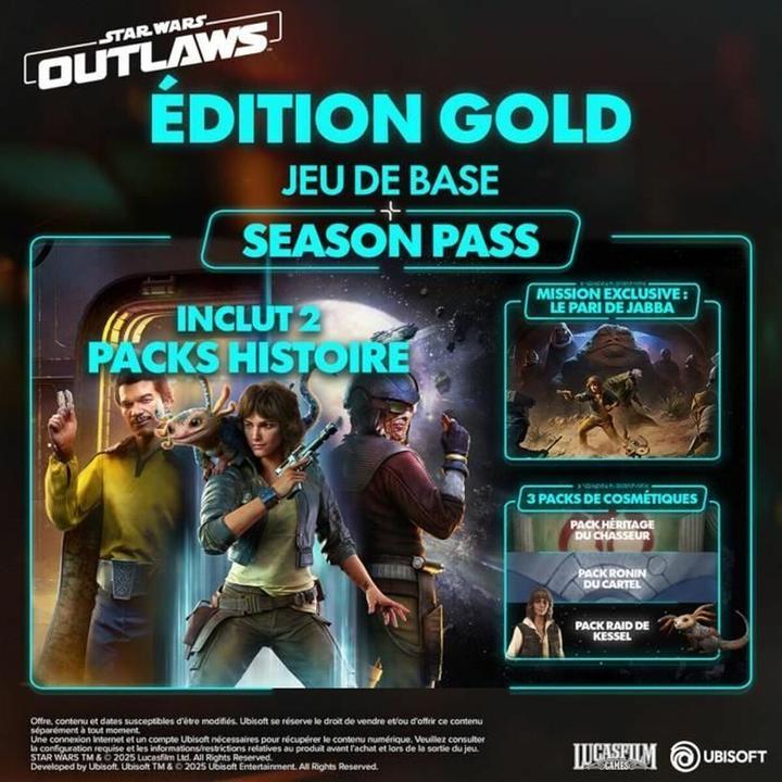 Produktbild Ubisoft Videospiel für Switch Star Wars Outlaws (Switch, FR)