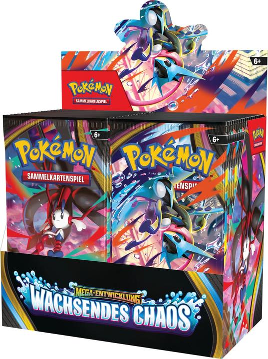 Produktbild Pokémon ME04 Wachsendes Chaos Booster Display DE (Deutsch, Booster Display)