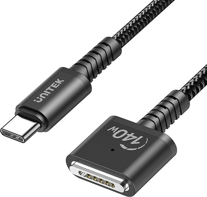 Immagine prodotto Unitek C14121BK-2M Cavo 2M USB C MagSafe 140W (2 m, 140 W)
