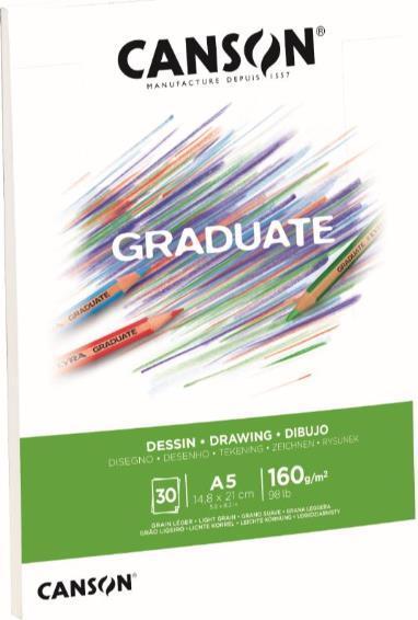 Produktbild Canson GRADUATE - Zeichenblock (A5)